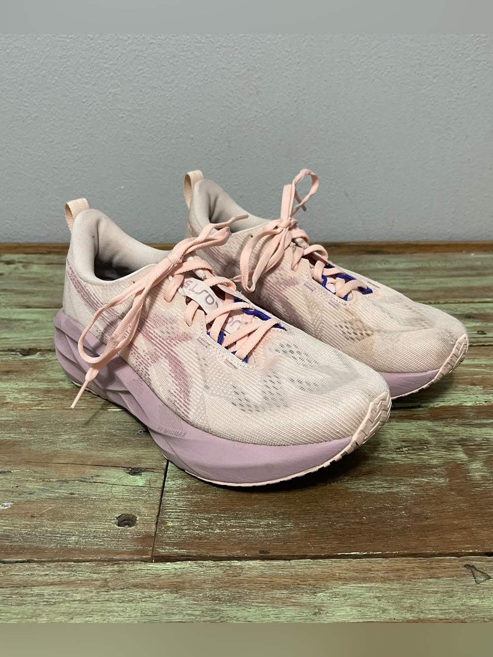 Asics Blast Max Athletic Sneakers Pink Mesh Comfort Casual Womens 8
